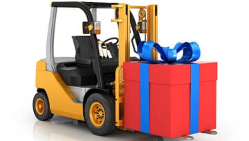 Entire forklift shipping to Malaysia from China by LCL shipping mode