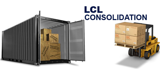 lcl consolidation sea shipping